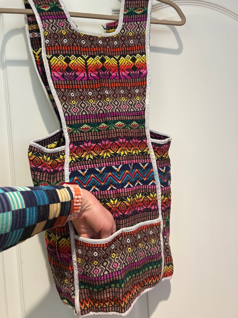 Colorful Aztec Patterned Sleeveless Tunic - Picture 2 of 4